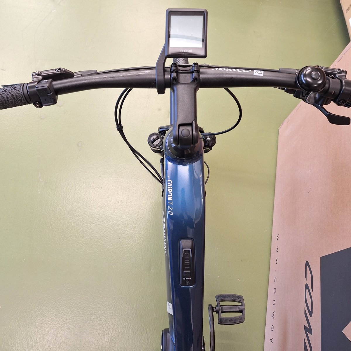 Conway Cairon T2.0 625 Wh Diamant | Elektro - Trekkingrad E - Bike | 9 - Gang | 250 W Bosch Motor | Blau (Modell 2023) - RAAAD.de