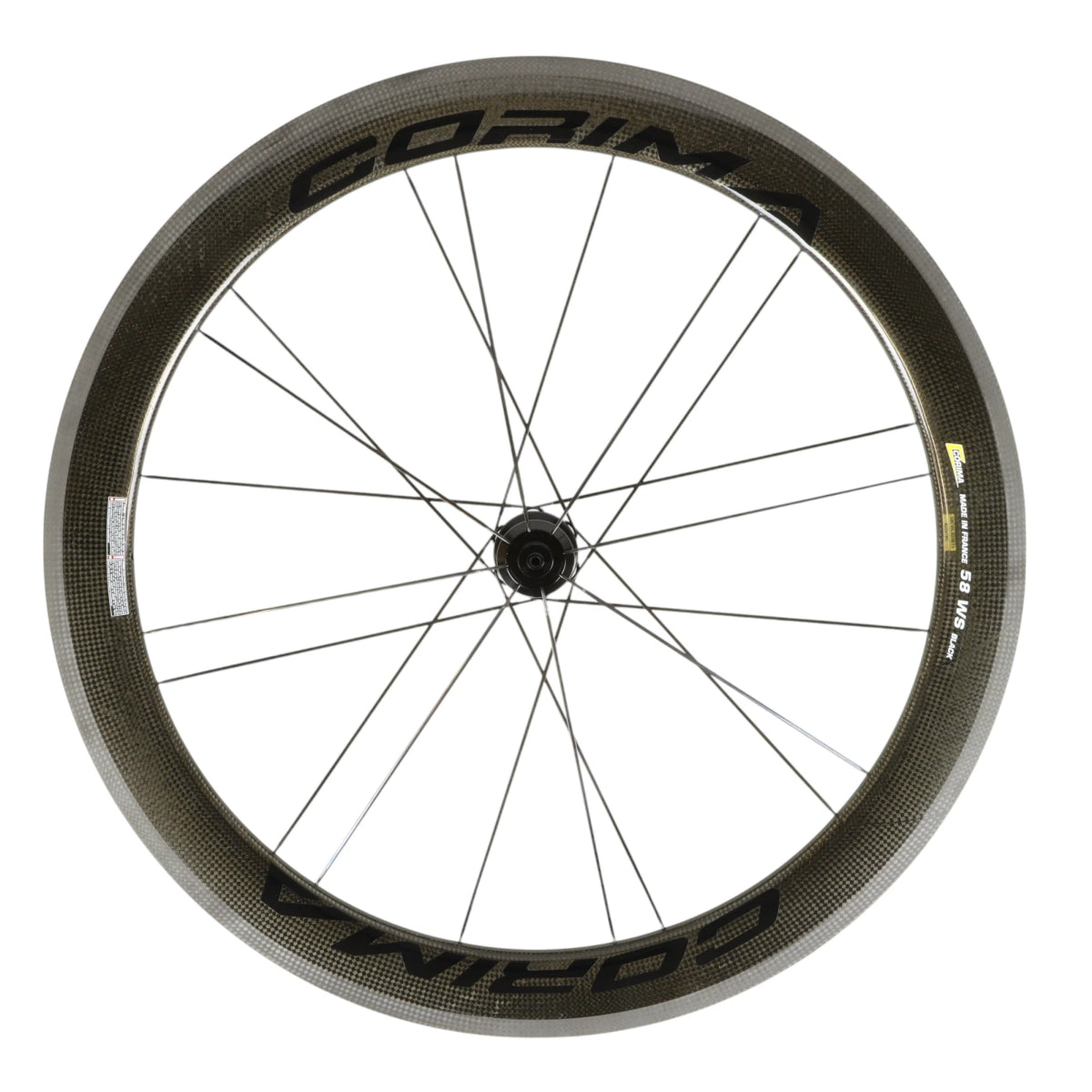 Corima WS 58 Carbon Hinterrad 700C Clincher 9x130 mm Felgenbremsen - RAAAD.de