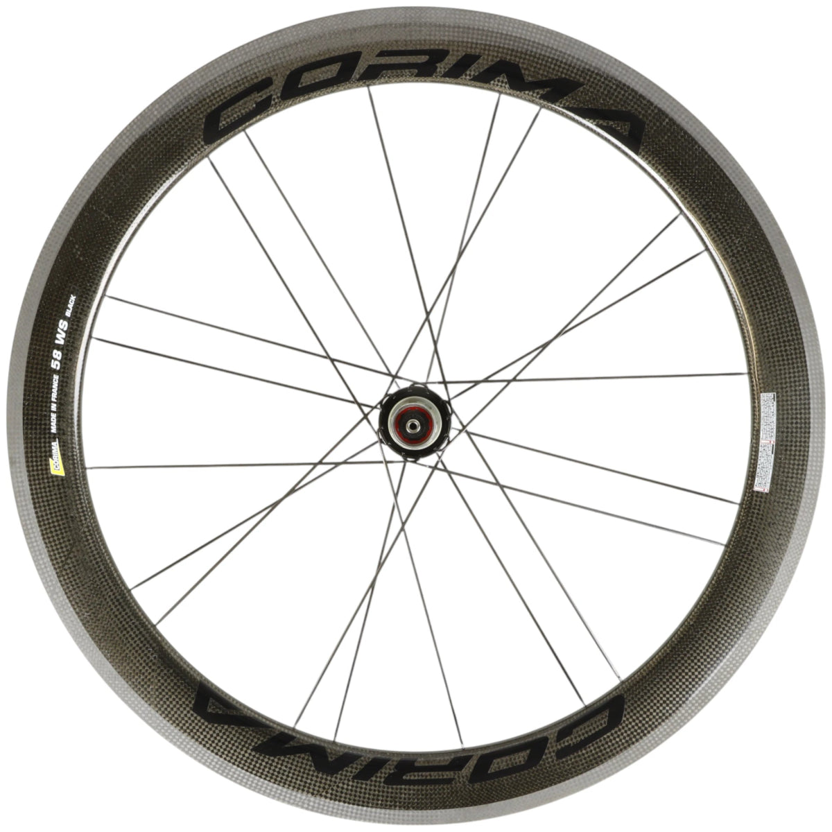 corima rennrad Corima WS 58 Carbon Hinterrad 700C Clincher 9x130 mm Felgenbremsen – RAAAD.de