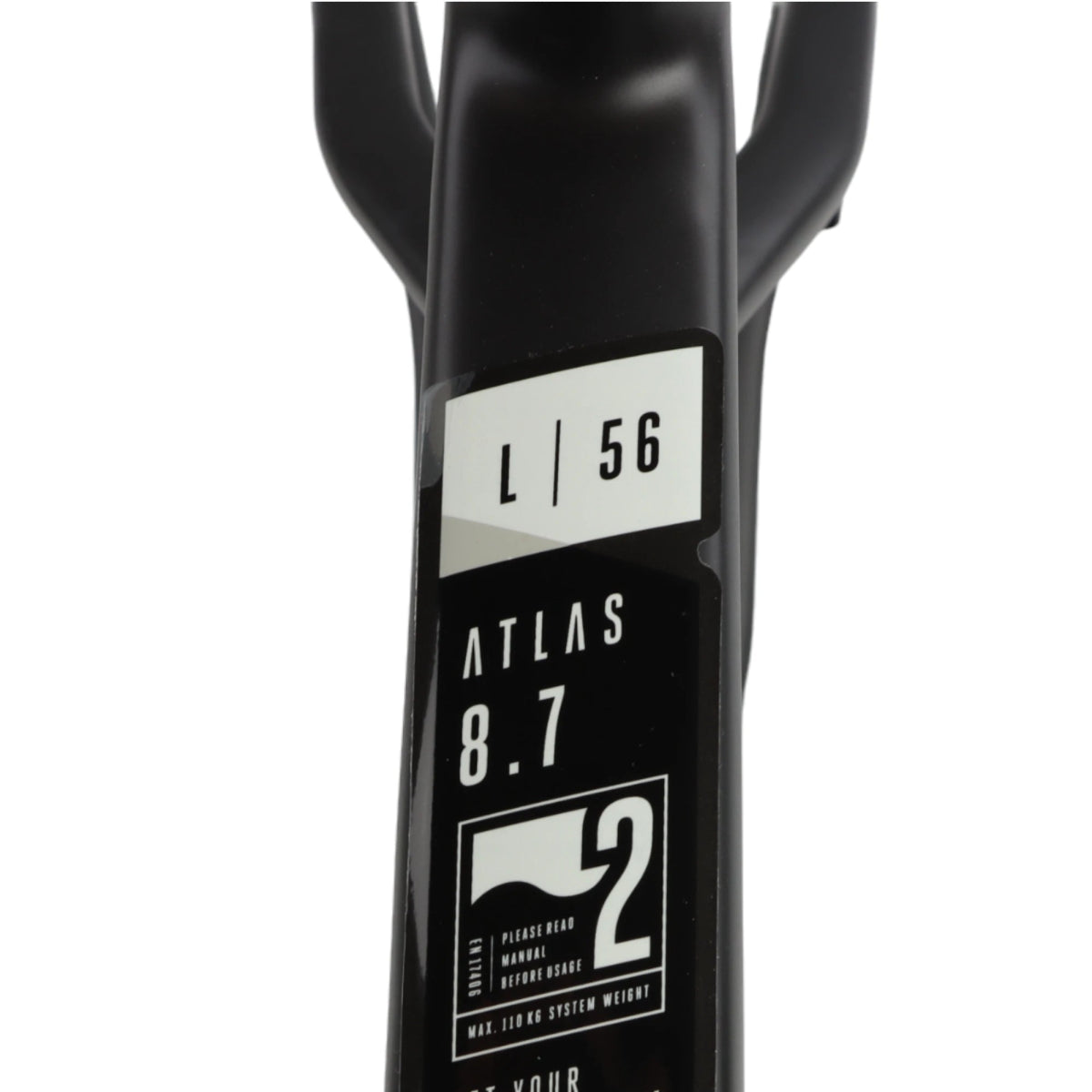 Focus Atlas 8.7 Disc Rahmen Gravel Carbon schwarz (57 cm/L) - RAAAD.de