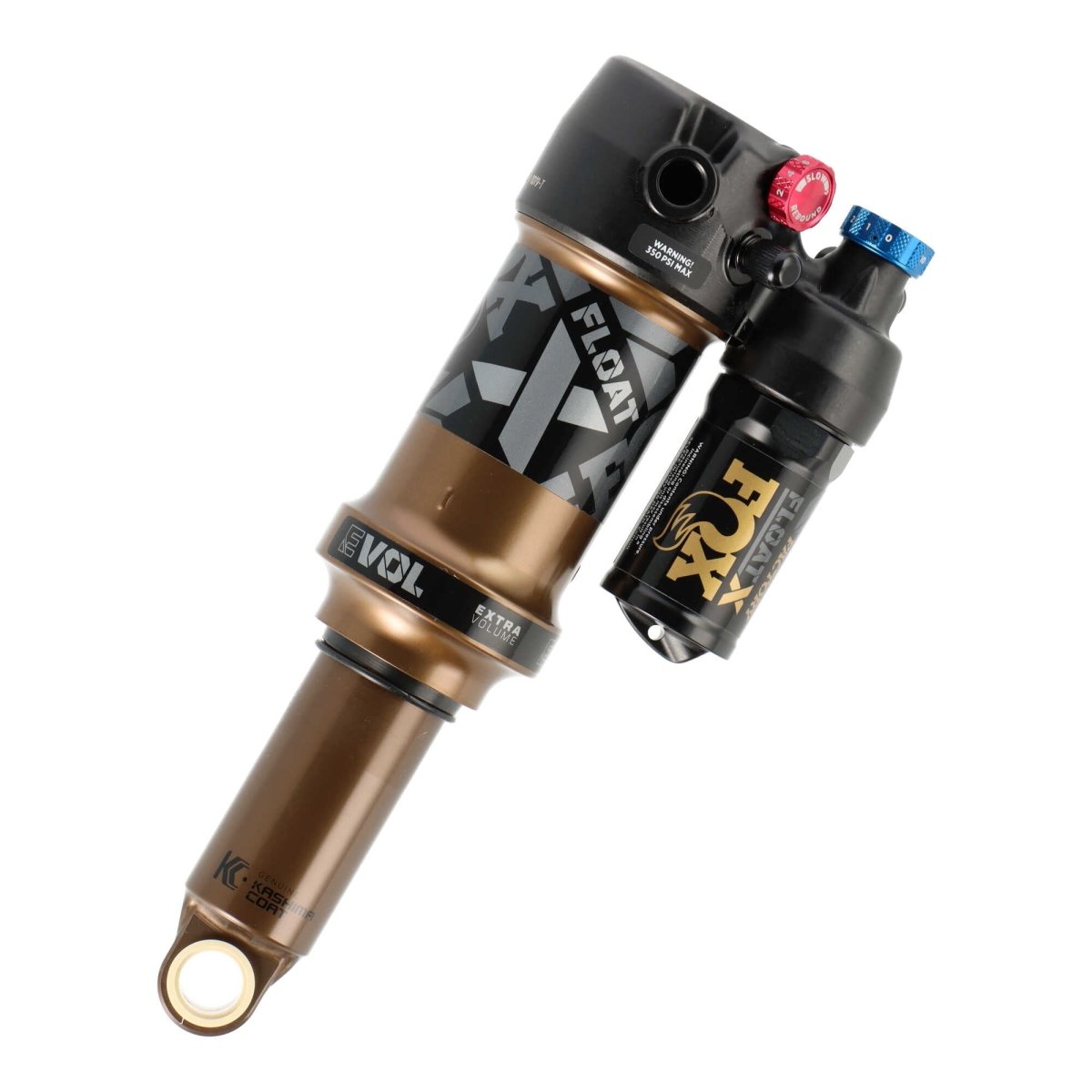 FOX Float X Factory Dämpfer 185x52,5 mm | Trunnion | 2 - Pos - Adjust | Kashima | Modell 2025 - RAAAD.de