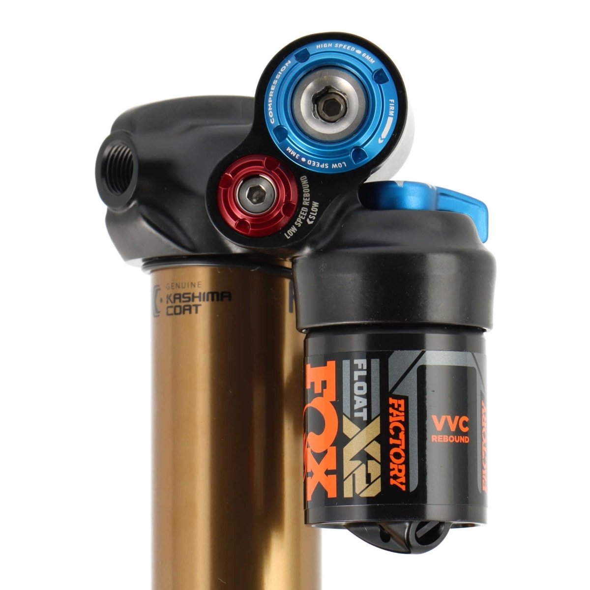 FOX Float X2 Factory Dämpfer 205x65 mm | Trunnion | 2 - Pos - Adjust | Kashima | Modell 2024 - RAAAD.de