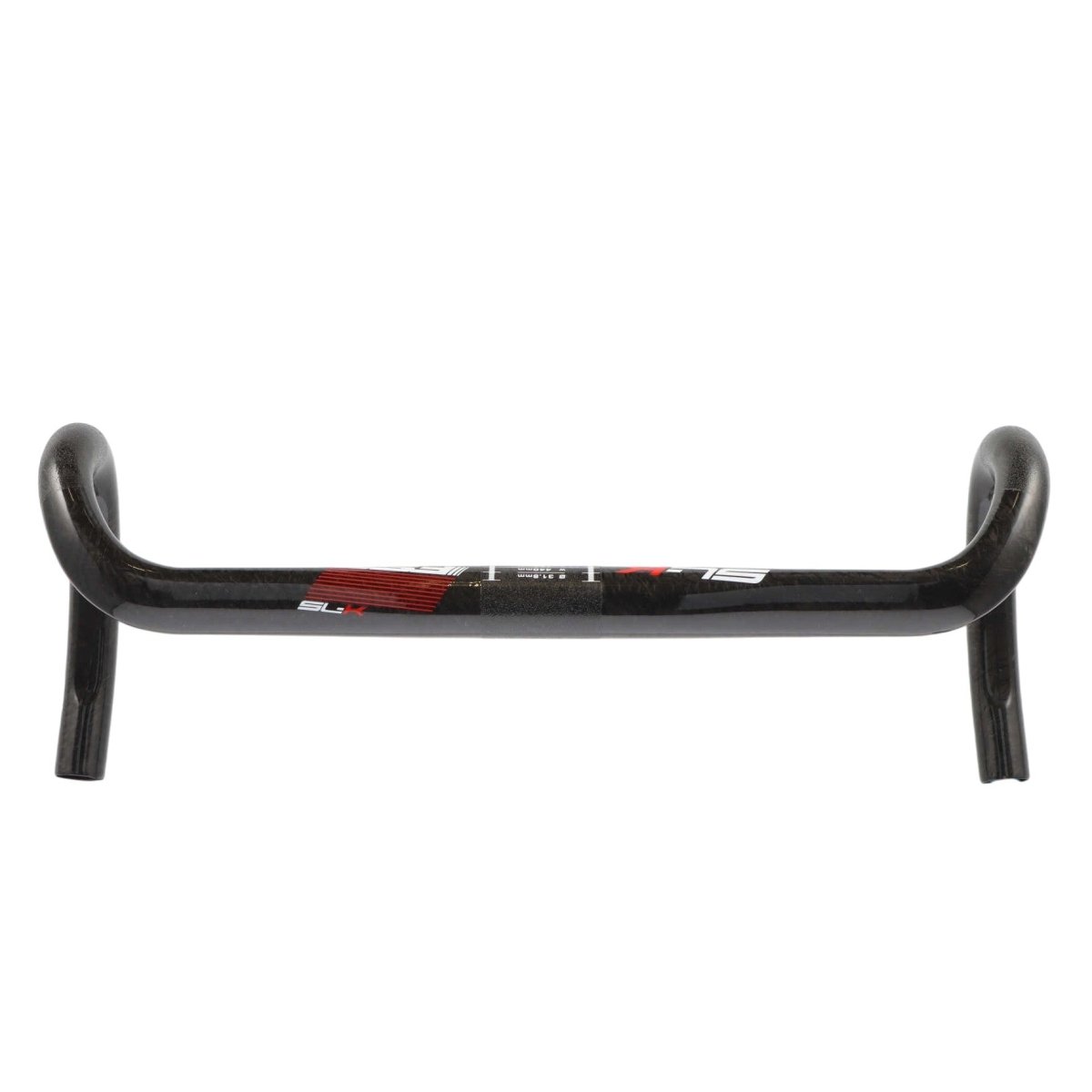 FSA SL - K Carbon Rennradlenker | 31,8 mm Klemmung | 440 mm Breite | schwarz/rot | Compact - RAAAD.de
