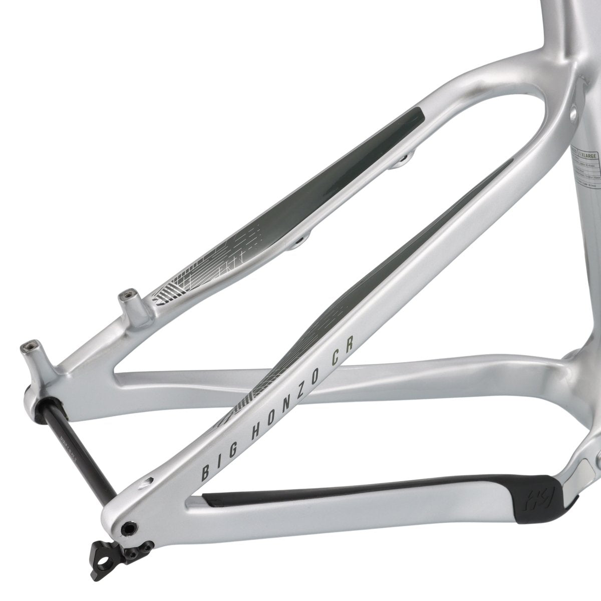 Kona Big Honzo CR Rahmen 27.5" silber | Carbon Trail Rahmen | Modell 2020 | Größe XL - RAAAD.de