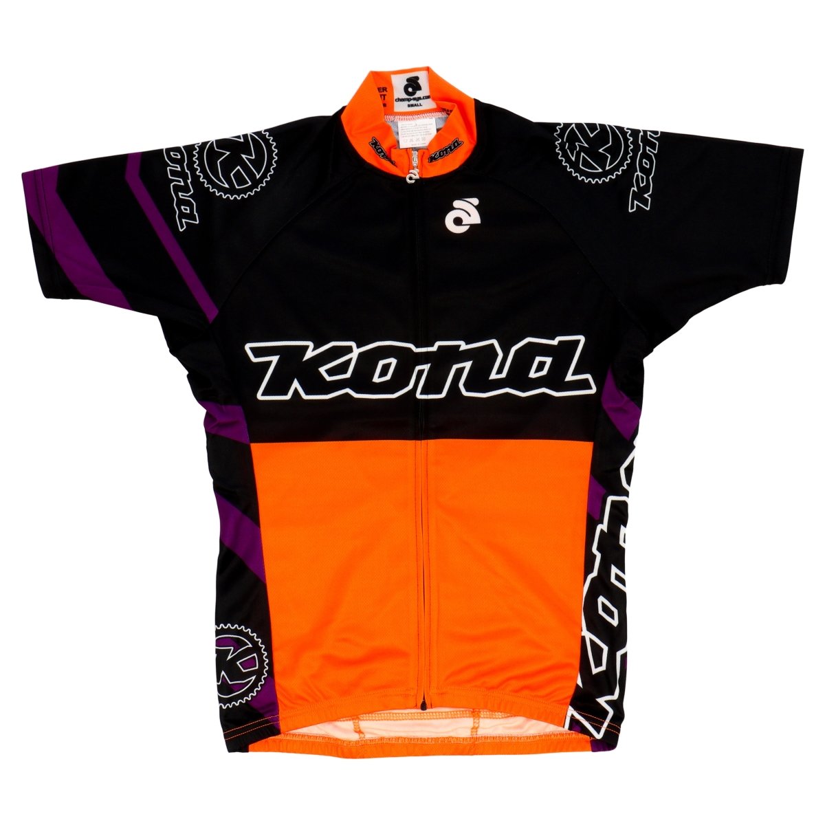 Kona Grassroots XC | Fahrrad Trikot kurzarm Men | schwarz-orange