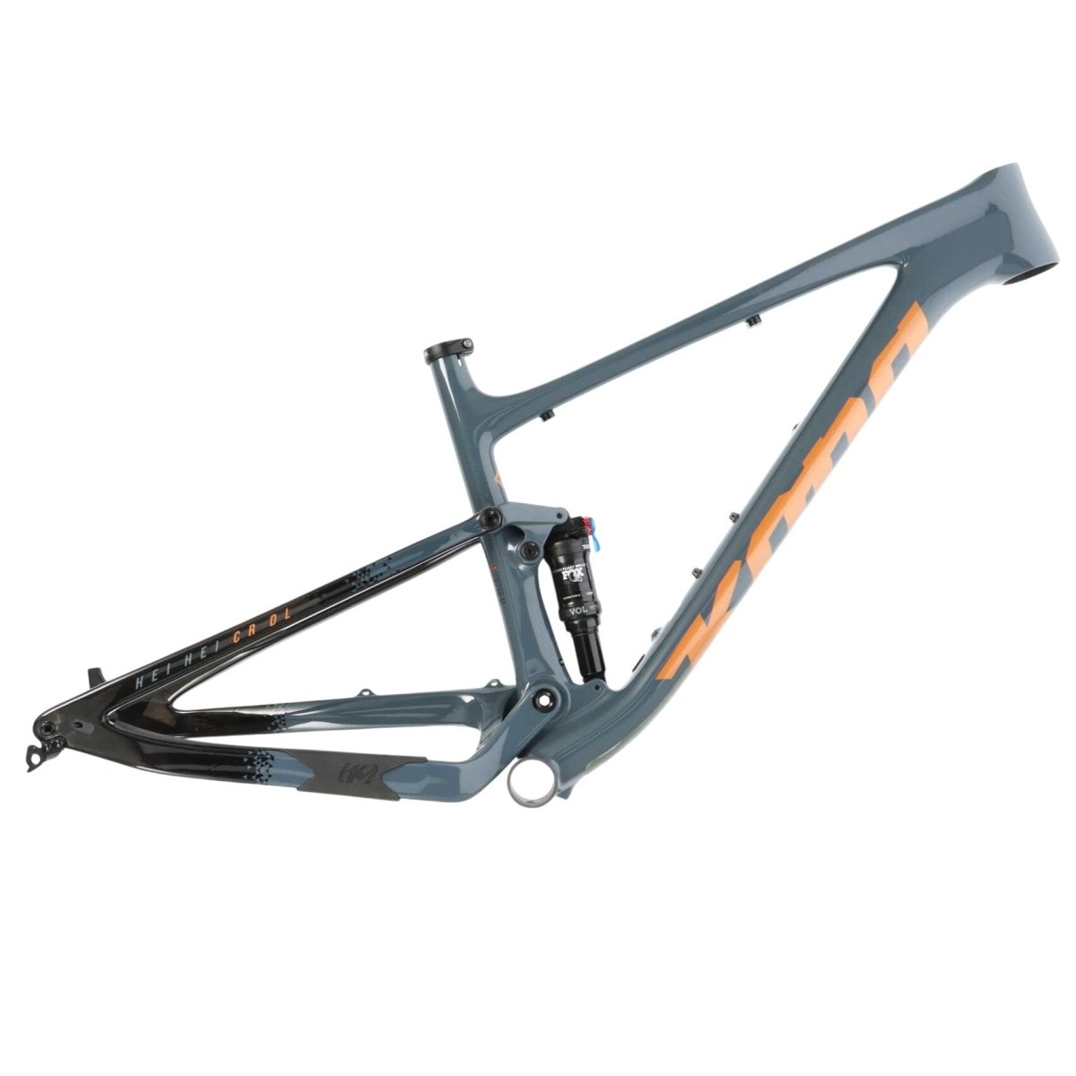 Kona Hei Hei CR DL Carbon Rahmen 29" | MTB XC/Trail Fully | inkl. FOX DPS Dämpfer | Grau | Modell 2019 | Größe M - RAAAD.de