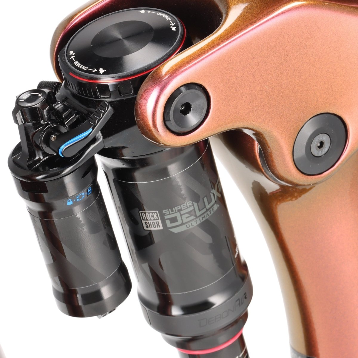 Kona Process 153 CR 27.5" Rust | Carbon Enduro Rahmenset | RockShox Super Deluxe Ultimate | Größe S - RAAAD.de