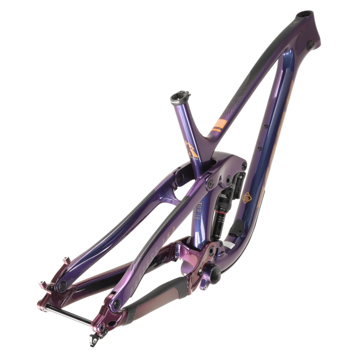 Kona Process 153 CR 29" | Carbon Enduro Rahmenset | RockShox Super Deluxe Ultimate | Lila - RAAAD.de