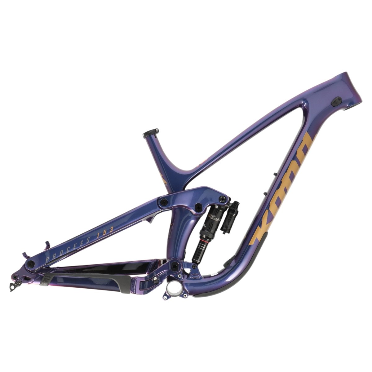 Kona Process 153 CR 29" | Carbon Enduro Rahmenset | RockShox Super Deluxe Ultimate | Lila - RAAAD.de