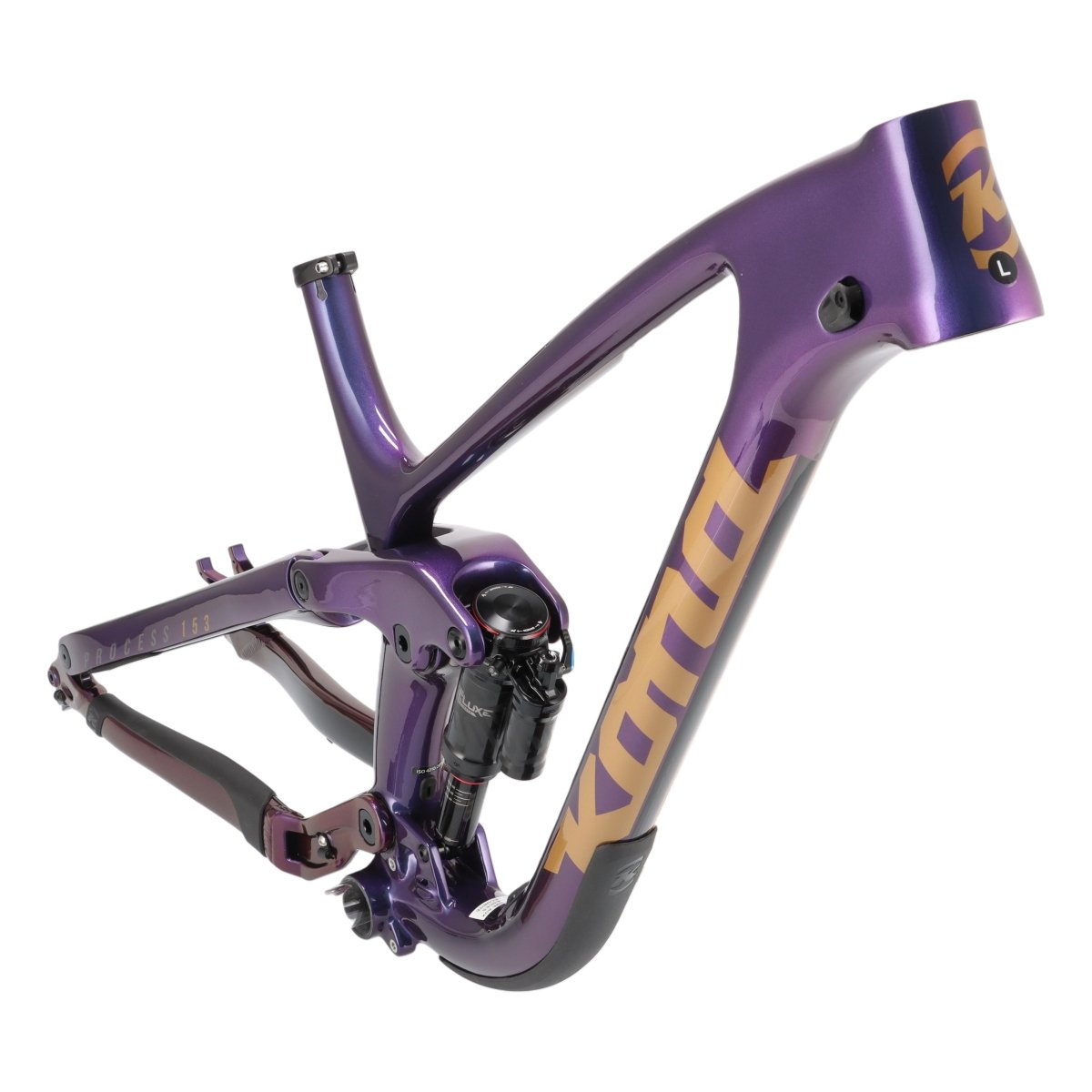 Kona Process 153 CR 29" | Carbon Enduro Rahmenset | RockShox Super Deluxe Ultimate | Lila - RAAAD.de