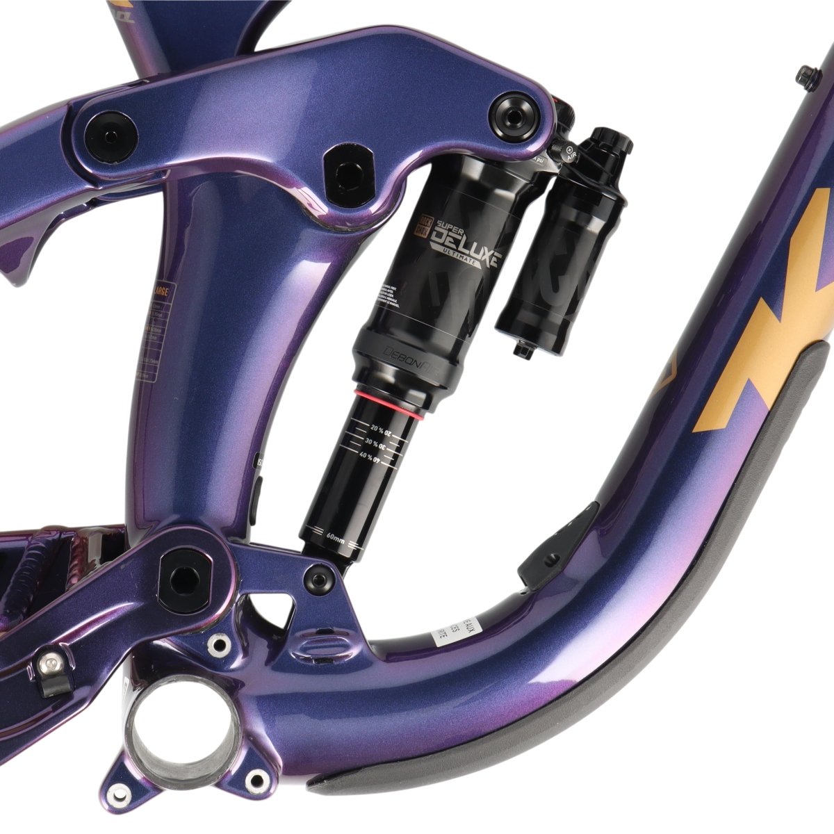 Kona Process 153 CR 29" | Carbon Enduro Rahmenset | RockShox Super Deluxe Ultimate | Lila - RAAAD.de