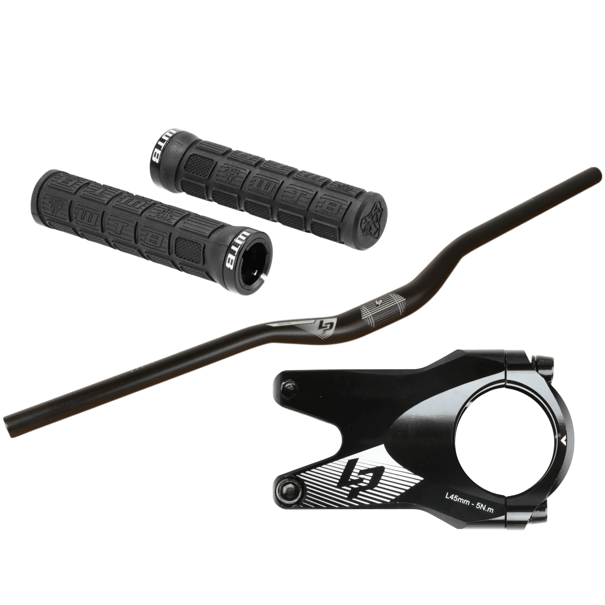 rennrad lenker set Lapierre / WTB Cockpit-Set MTB | Lenker 780 mm | Vorbau 45 mm