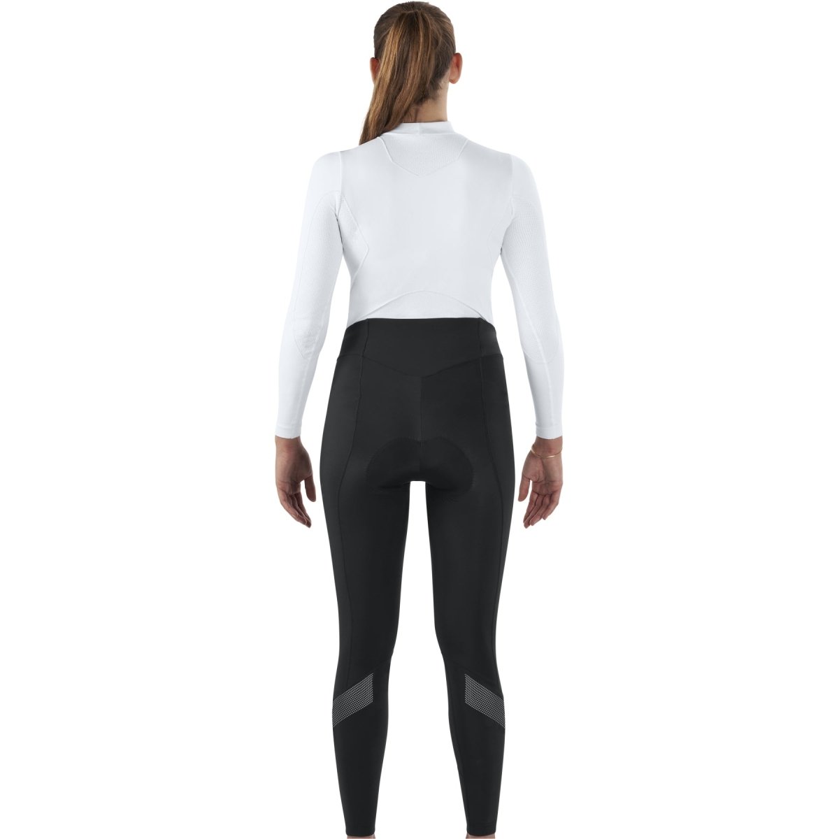 Mavic Essential Thermo Tight Damen | Fahrradhose / Leggings | Schwarz | Sitzpolster | warm & atmungsaktiv - RAAAD.de