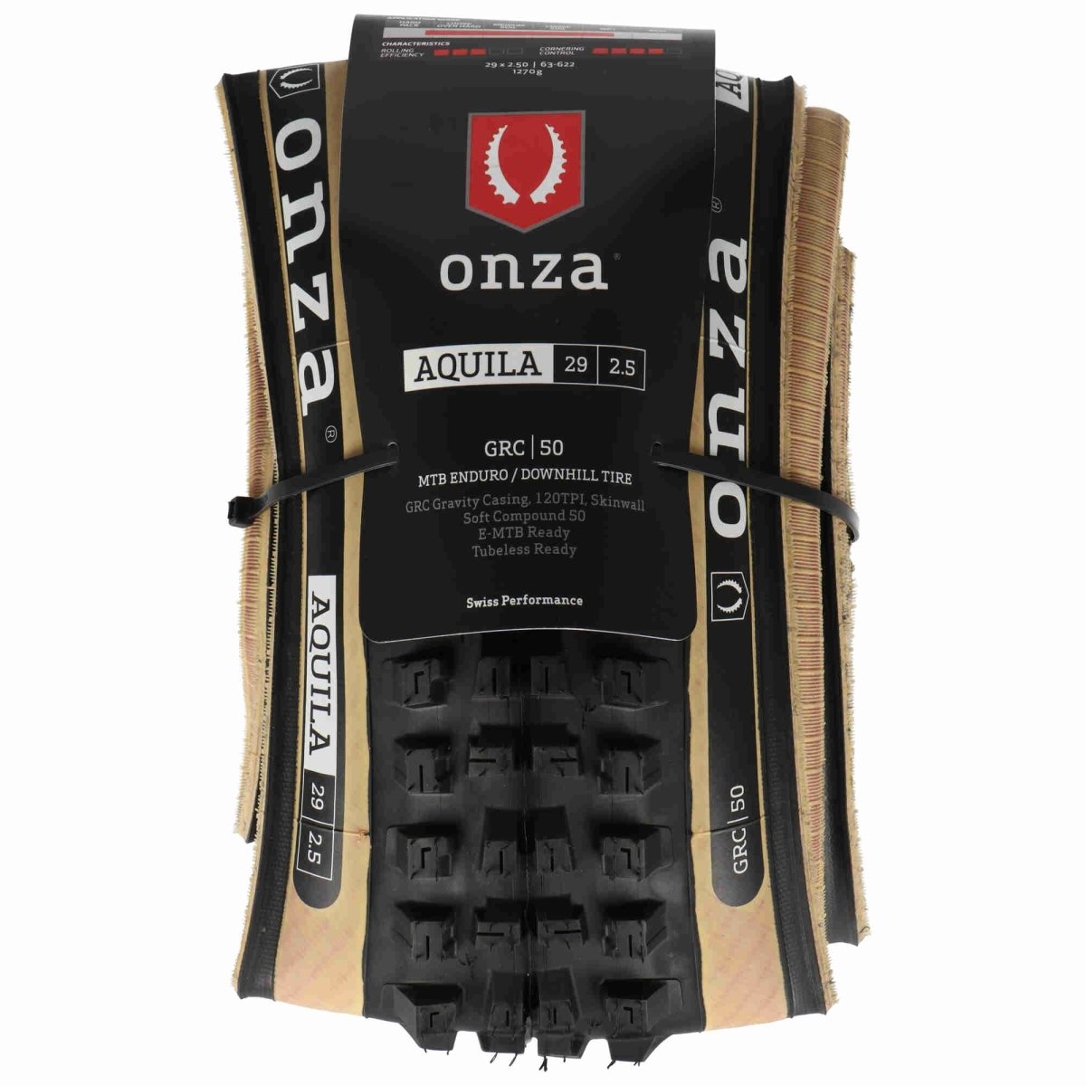onza mtb reifen 29 Onza Reifen Aquila 29 x 2,50" GRC 120TPI Soft Compound 50 TLR Skinwall – RAAAD.de