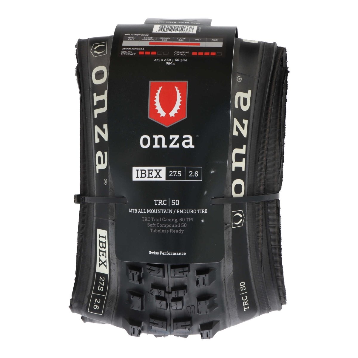 tubeless reifen mtb 27 5 ONZA Ibex 27,5 x 2,60" MTB Reifen | TRC 60 TPI | Soft Compound 50