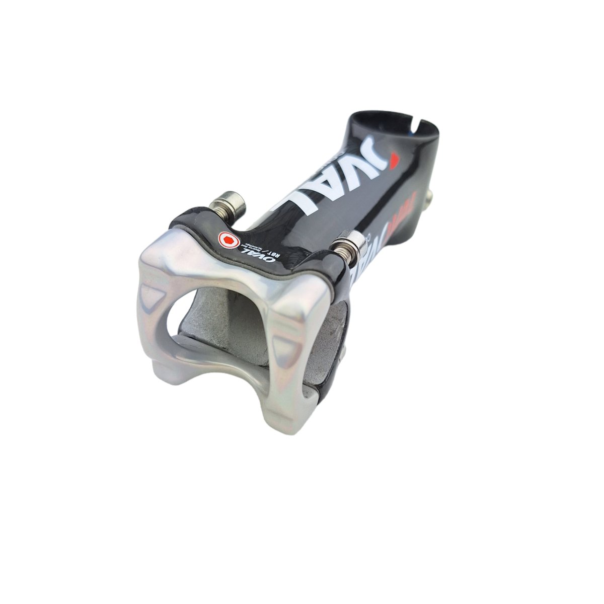 Oval Vorbau R900 Carbon 25.4 mm Rise 6° Länge 100 mm schwarz - RAAAD.de