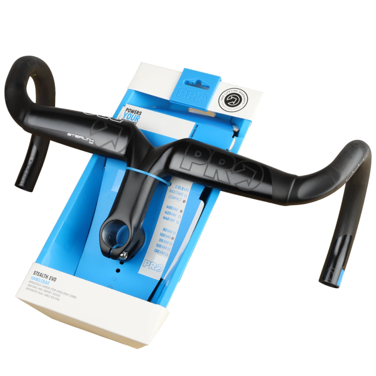 fahrradlenker concept PRO Stealth Evo Carbon Lenker Vorbau Kombination Cockpit 400/100 mm – RAAAD.de