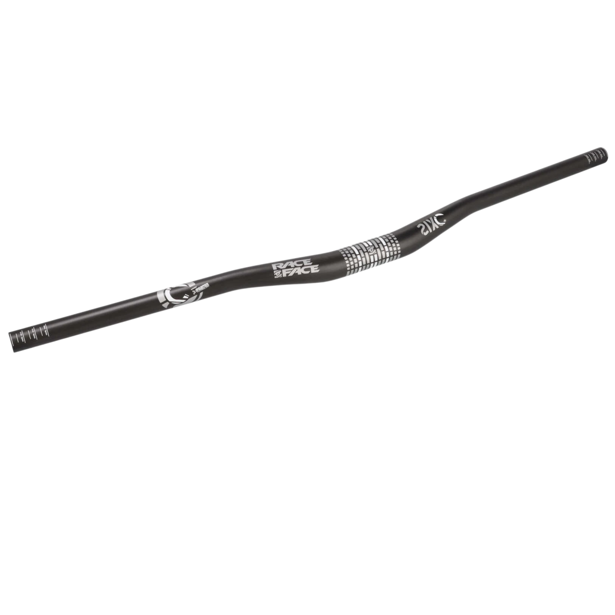 Race Face SixC Lenker 31.8x785 mm Carbon 20 mm Rise Schwarz/Silber - RAAAD.de
