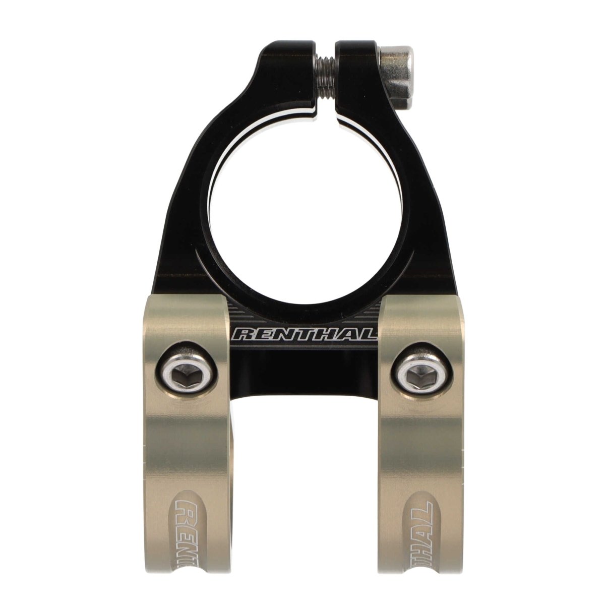 Renthal Apex Vorbau 35 mm | Länge 33 mm | +/ - 6° | gold/schwarz | Aluminium - RAAAD.de