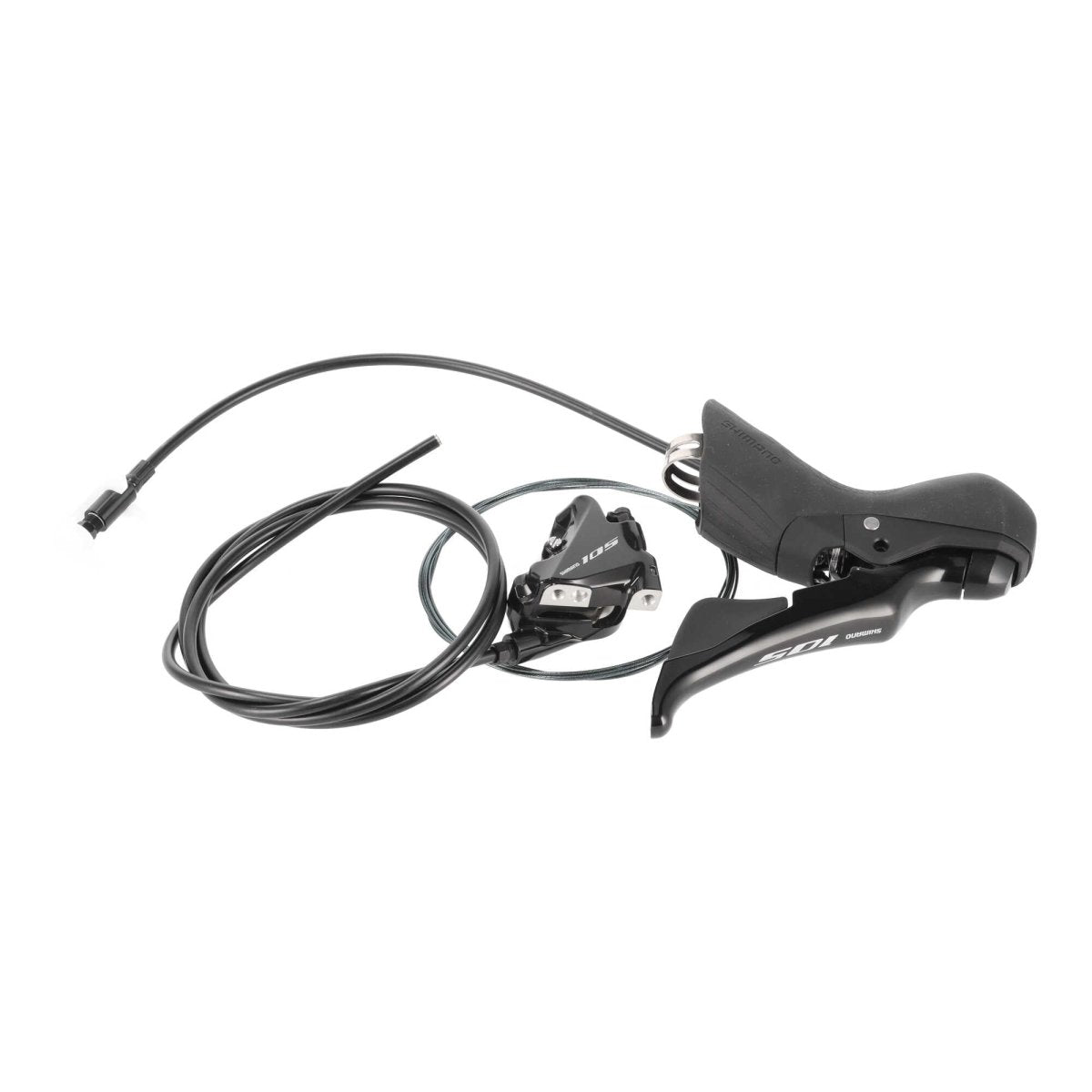 Shimano 105 ST - R7020 / BR - R7070 Schalt - /Bremshebel rechts hinten | 11 - fach | Hydraulische Scheibenbremse | Flat Mount | schwarz - RAAAD.de