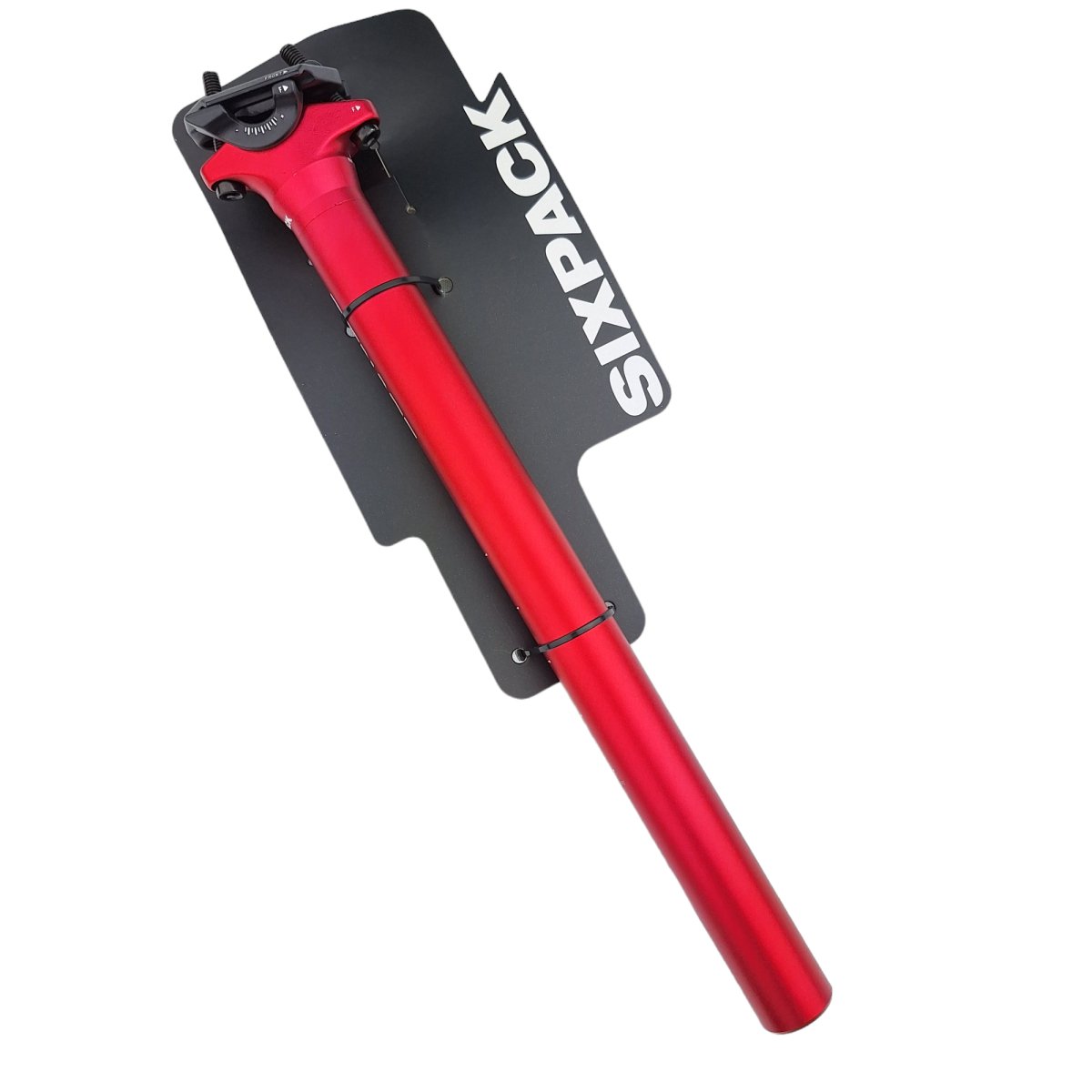 sixpack leader sattelstütze Sixpack Menace Sattelstütze 27.2x350 mm rot – RAAAD.de