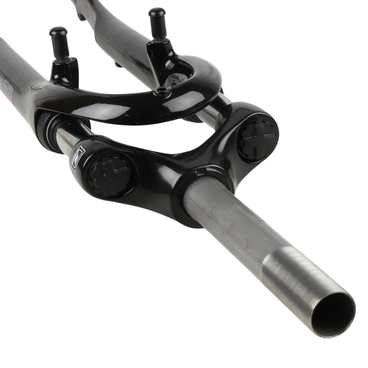 SR Suntour Federgabel CR7 Schnellspanner QR 28 Zoll Gewindeschaft 1 1/8 Zoll schwarz - RAAAD.de