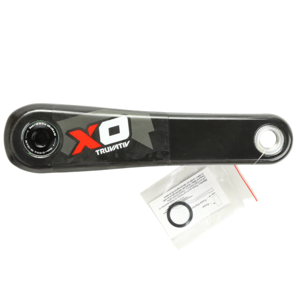 pedal kurbelarm SRAM X0 DH Kurbelarm links GXP 165 mm Carbon schwarz rot – RAAAD.de