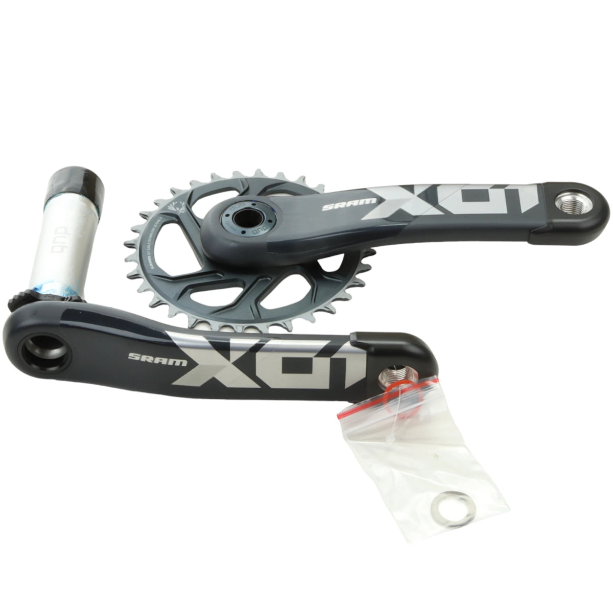 SRAM X01 Eagle Kurbel DUB 32T 170mm Boost lunar (12 - fach) - RAAAD.de