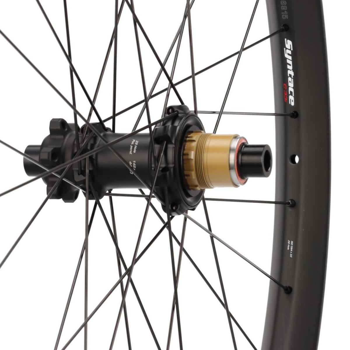 Syntace C33i Straight Hinterrad 27.5" Carbon 12x148 mm Boost SRAM XD SuperTorque - RAAAD.de