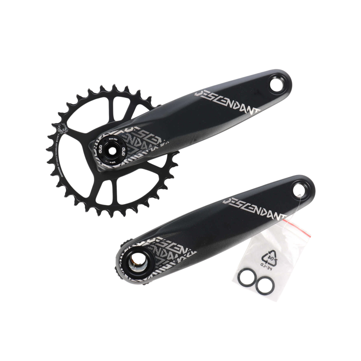Truvativ Descendant 6K Eagle DUB Crankset 175 mm 32 Teeth 148 mm