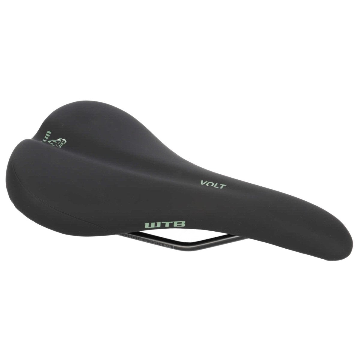 mtb sattel grün WTB Volt Sattel | Medium 145 mm | Steel Streben | schwarz-grün