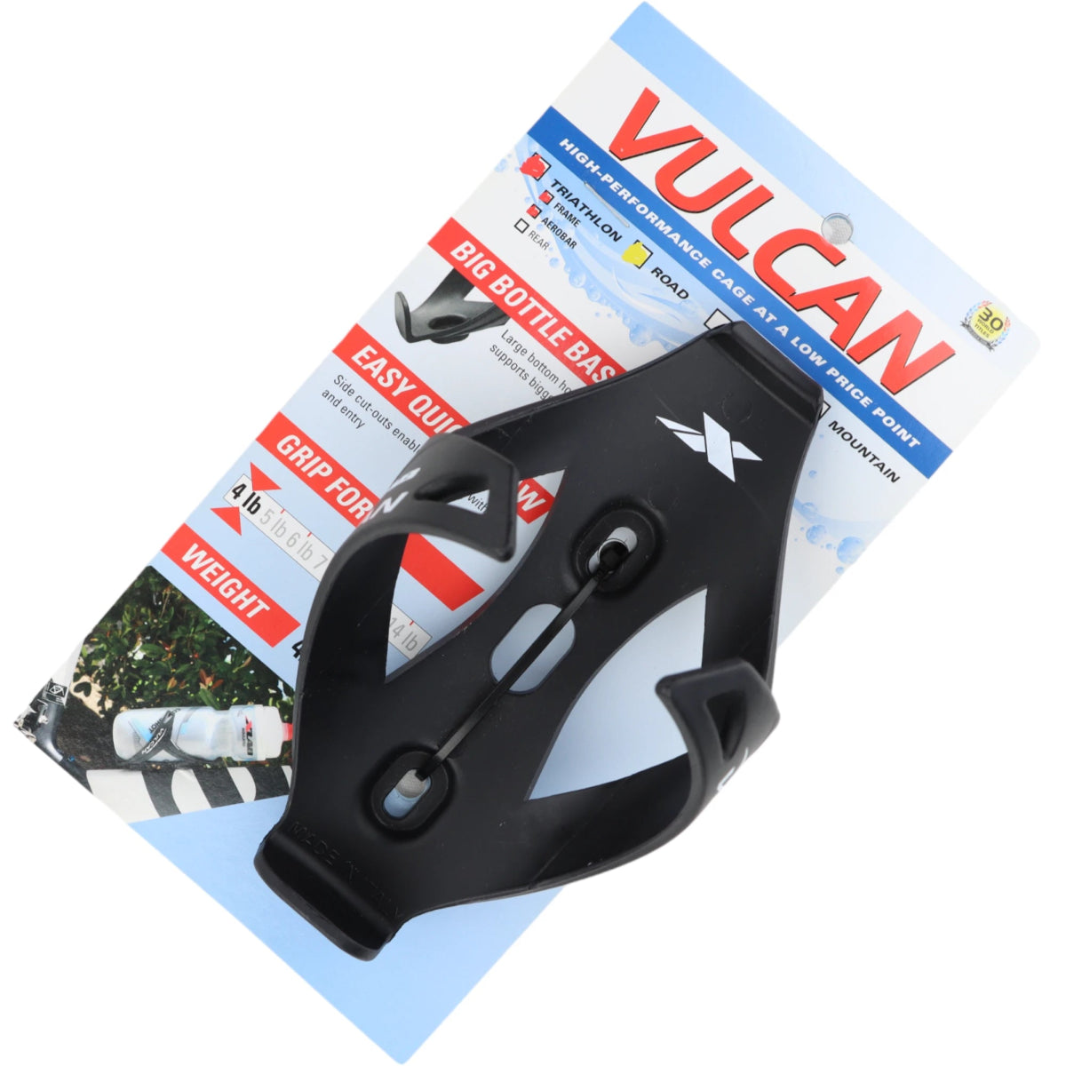 leichte flaschenhalter rennrad XLAB Vulcan Cage Flaschenhalter Rennrad Triathlon schwarz – RAAAD.de