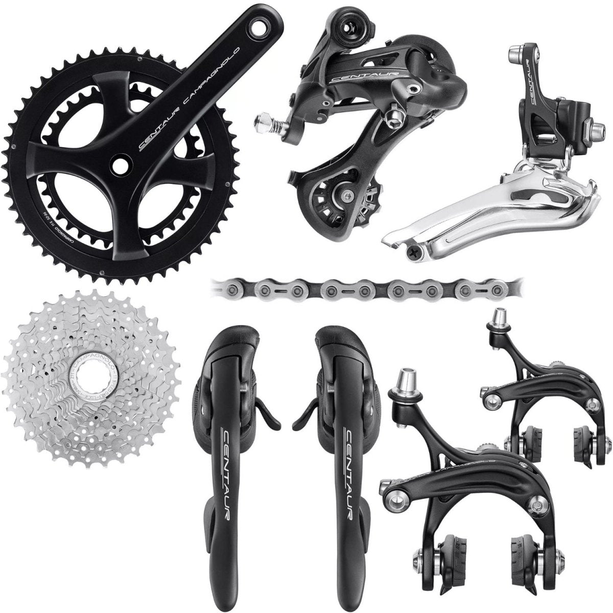 Campagnolo Centaur Gruppe Felgenbremsen (2x11-fach) –