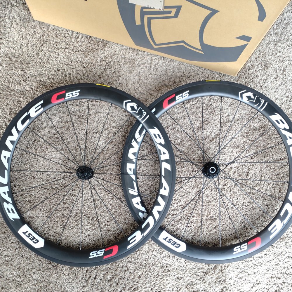GEST Balance C55 CARBON Rennrad Aero Laufradsatz Clincher - RAAAD.de