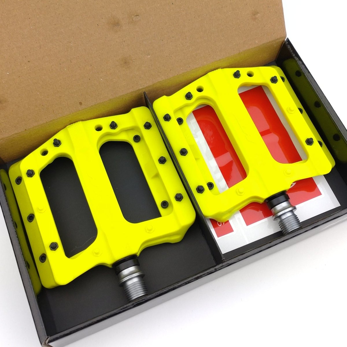 fahrrad pedale gelb HT Nano-P PA01A Flat Pedal gelb