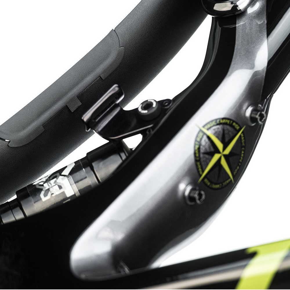 Niner MCR 9 RDO Gravel Rahmen inkl. Dämpfer schwarz/grau (Größe 59/L) - RAAAD.de