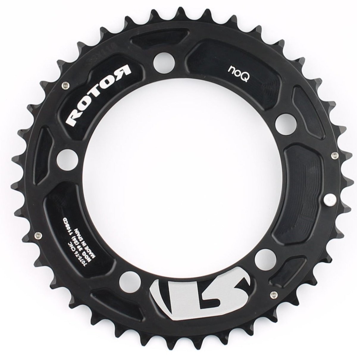 ROTOR Chainring Round noQ 39T outer, 5-arm, BCD 110mm – RAAAD.de
