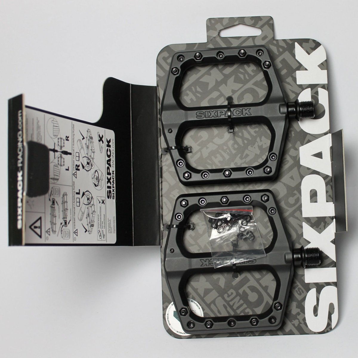 sixpack pedale Sixpack Menace 3.0 Pedale Stealth Black