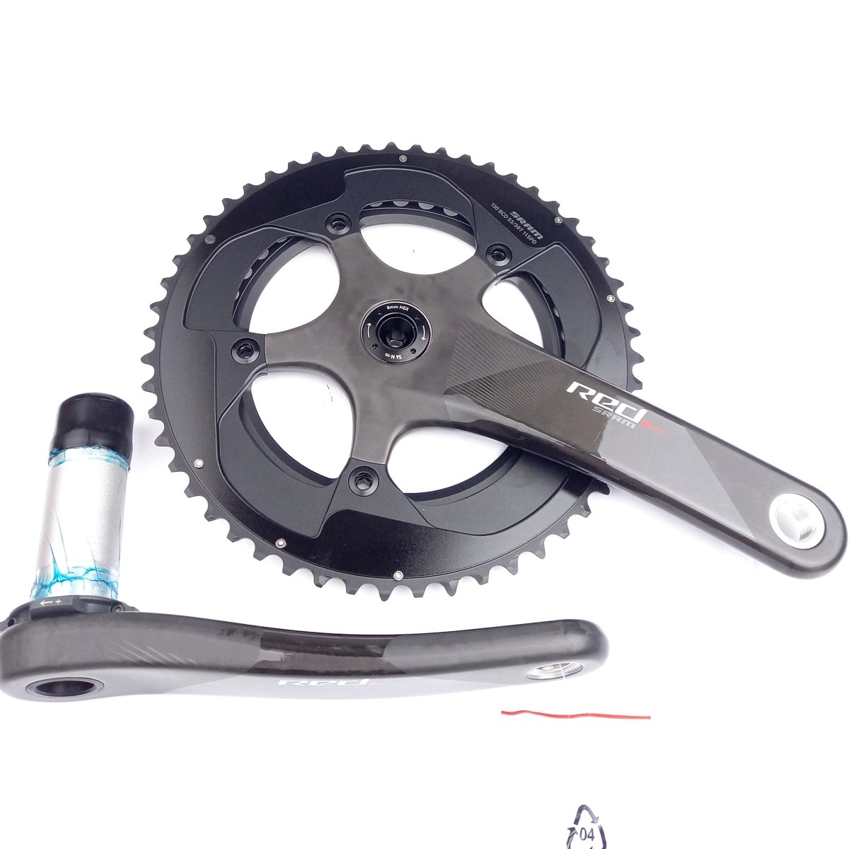 bb30 kurbel rennrad SRAM RED BB30 Kurbel Carbon 39/53T 170 mm (2x11-fach) – RAAAD.de