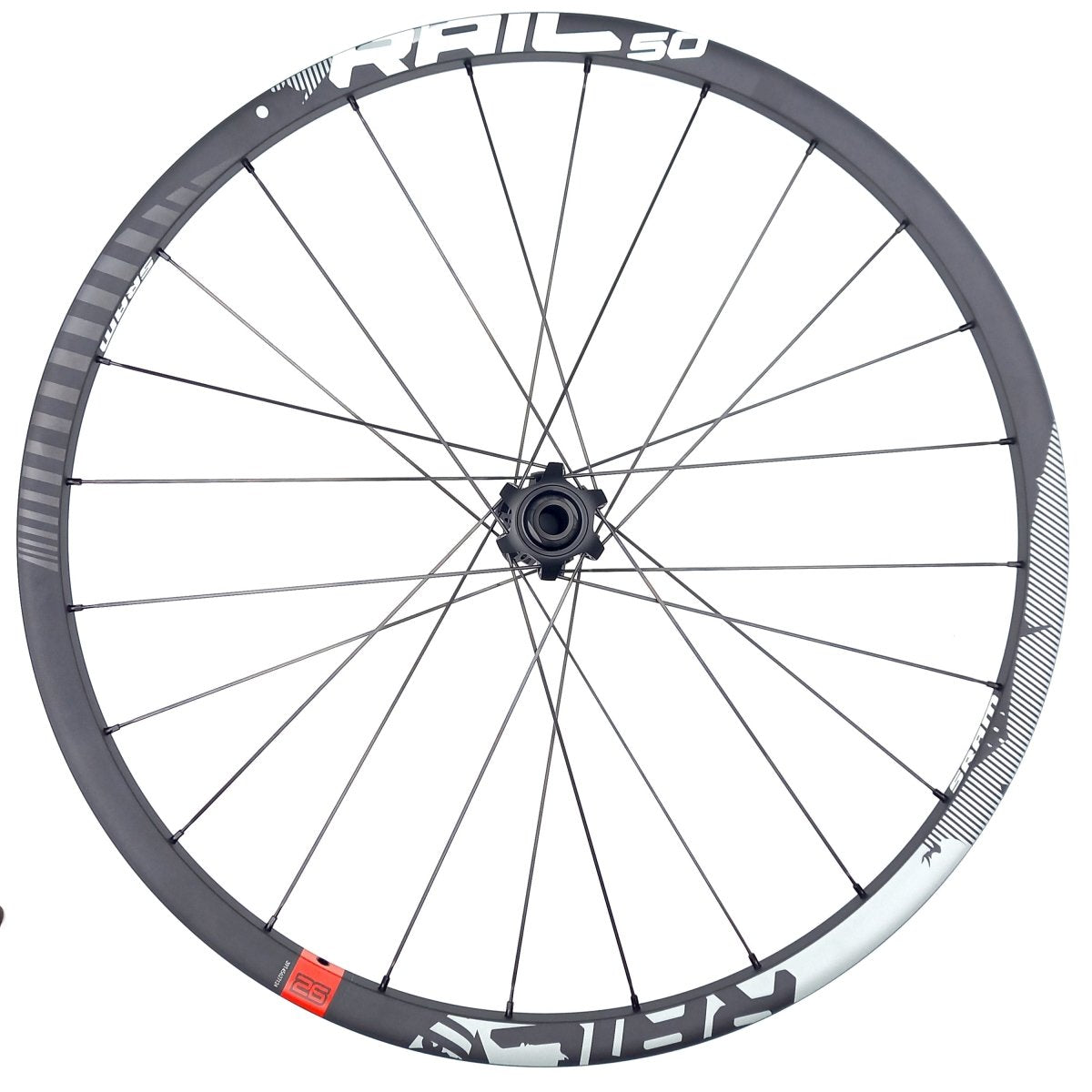 vorderrad mountainbike 26 zoll SRAM RAIL 50 Vorderrad 26 Zoll Carbon 15/20x100 mm – RAAAD.de