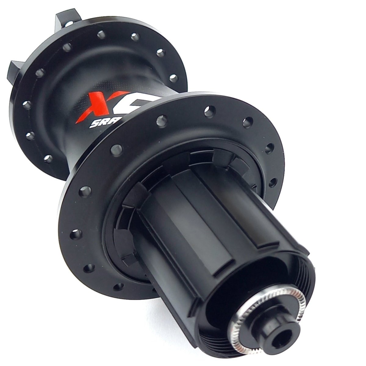 SRAM X0 Hinterradnabe 12x142 mm 6-Loch Shimano schwarz/rot - RAAAD.de