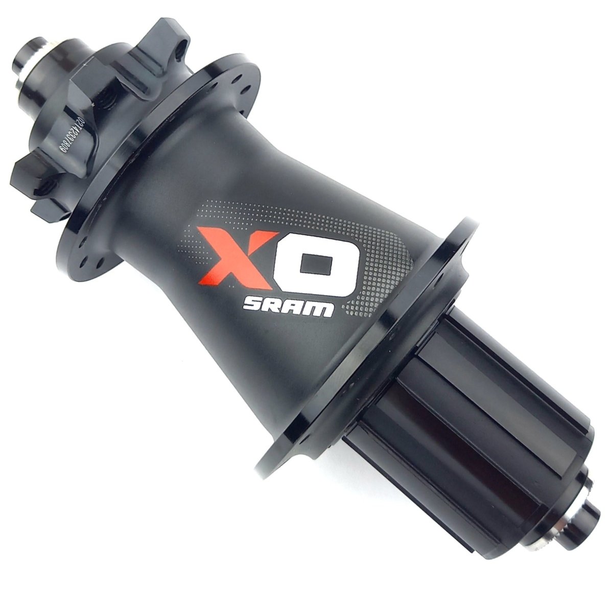 SRAM X0 Hinterradnabe 12x142 mm 6-Loch Shimano schwarz/rot - RAAAD.de