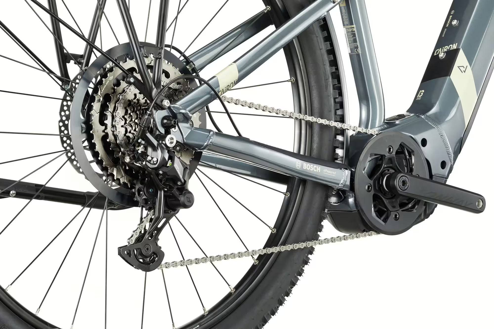 Conway Cairon S 2.0 Diamant 625Wh | E-MTB Hardtail 29" | Bosch CX | Shimano CUES | Grau