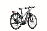 Conway Cairon T2.0 500 | Elektro-Trekkingrad E-Bike | 9-Gang | 250 W Bosch Motor | Grau/Rot (Modell 2023)