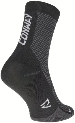 CONWAY Ride Socks High Cut | Bike Socken atmungsaktiv DRYARN