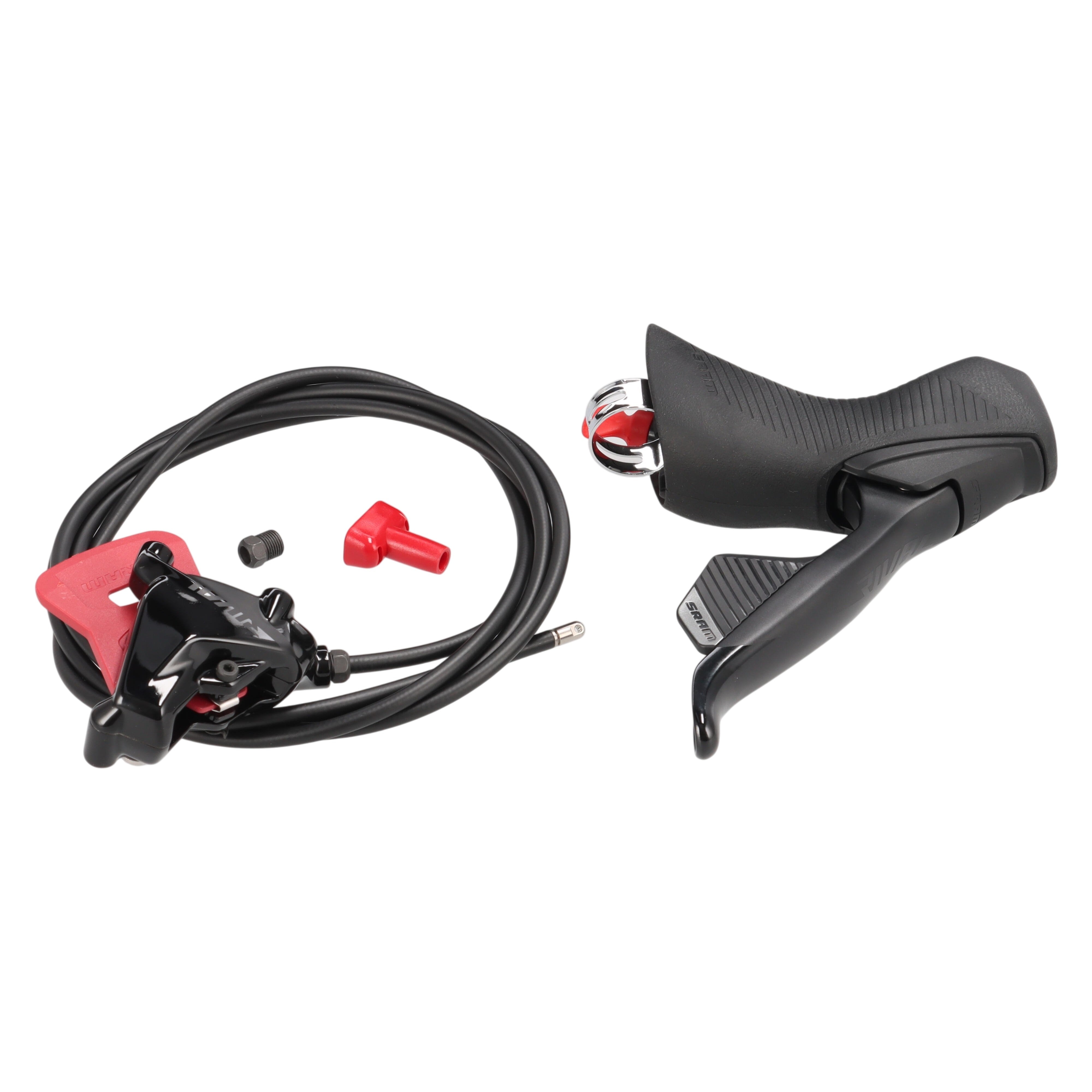 SRAM Rival eTap AXS D1 HRD Scheibenbremse | 12-fach | 1700 mm Leitung | hinten rechts | Flat Mount