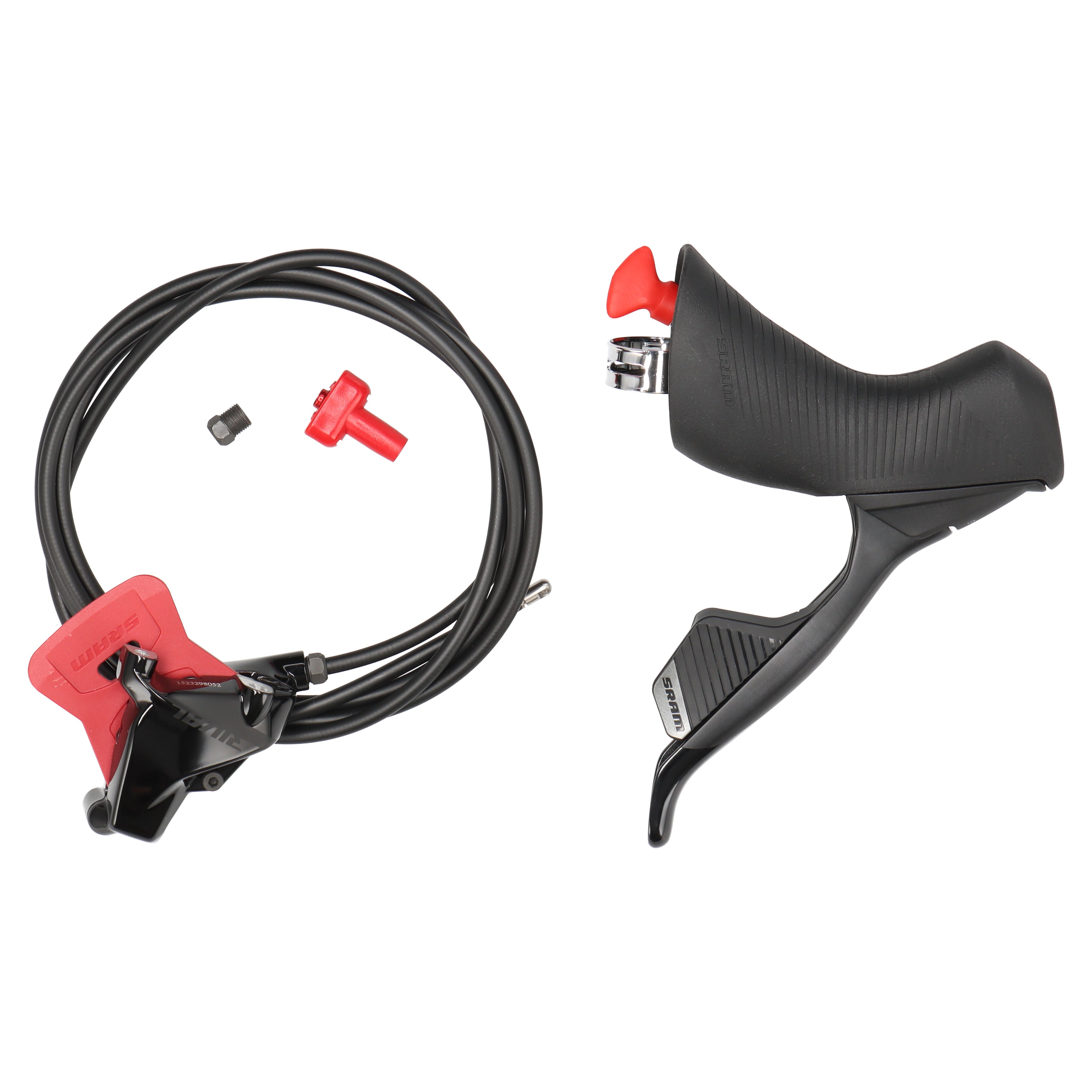 SRAM Rival eTap AXS D1 HRD Scheibenbremse | 12-fach | 1700 mm Leitung | hinten rechts | Flat Mount
