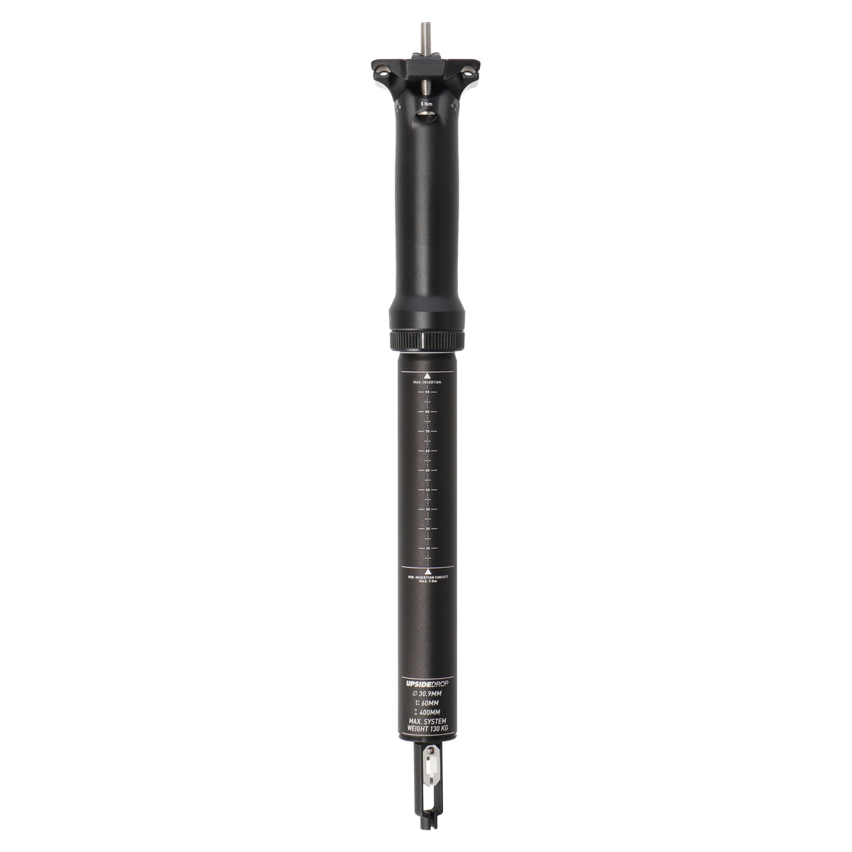 DT Swiss D 232 Teleskopsattelstütze | 30,9 mm Ø | 60 mm Hub | 400 mm | inkl. Remote