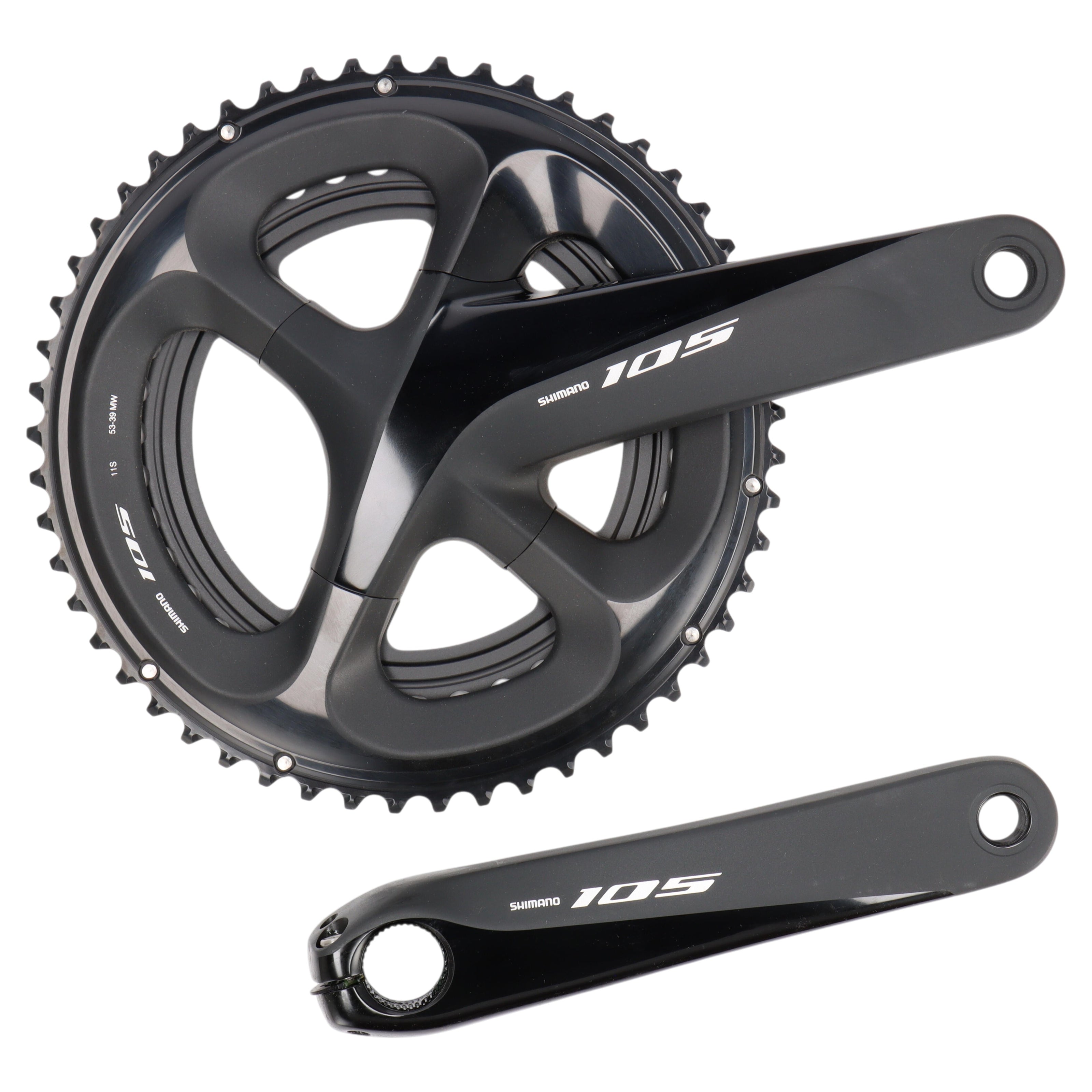 Shimano 105 FC-R7000 Kurbel | 172,5 mm | 53/39 Zähne | 2x11-fach | Rennrad