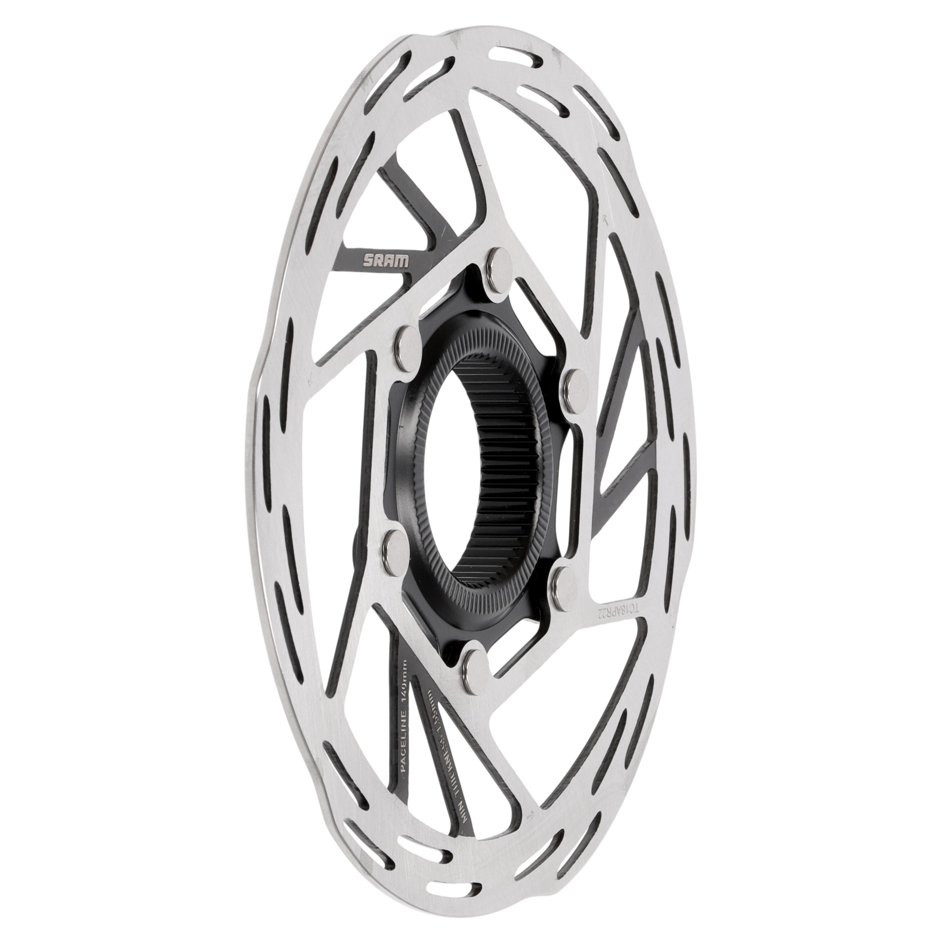 SRAM Paceline Bremsscheibe 140 mm | zweiteilig (ohne Lockring) | Rounded Edges | Center Lock